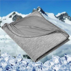 Cooling Blankets for Hot Sleepers - Summer Blanket Thin Lightweight Breathable
